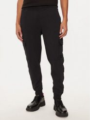 Hugo Spodnie dresowe Disland 50521407 Czarny Regular Fit. Czarne spodnie sportowe męskie Hugo, m, bez wzorów, z bawełny. Za 339.99 zł.