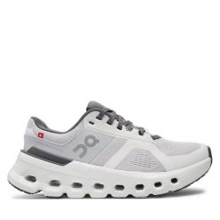 Buty do biegania On. Szare obuwie sportowe damskie On, bez wzorów, bez zapięcia, do biegania. Za 719.99 zł.