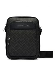 Tommy Hilfiger Saszetka Th Flag Monogram Mini Reporter AM0AM14138 Czarny. Czarne saszetki i nerki męskie Tommy Hilfiger, ze skóry. Za 369.99 zł.
