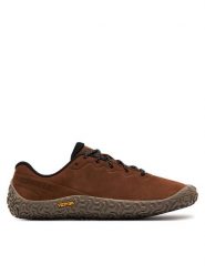 Merrell Trekkingi Vapor Glove 6 Ltr J067863 Brązowy. Brązowe trekkingi męskie Merrell, ze skóry, bez zapięcia. Za 379.99 zł.