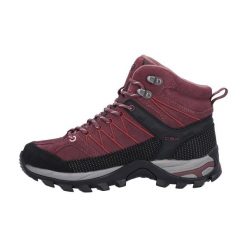 Buty trekkingowe damskie CMP Rigel Mid. Czarne obuwie trekkingowe damskie CMP, z gumy, bez zapięcia. W wyprzedaży za 399.99 zł.