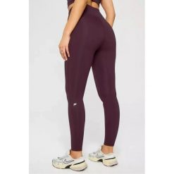 FABLETICS Damskie Legginsy Sportowe Wysoki Stan Fitness PowerHold Define. Czerwone legginsy damskie FABLETICS, l, bez wzorów, z elastanu, z podwyższonym stanem, długie, na fitness i siłownię. Za 299.99 zł.