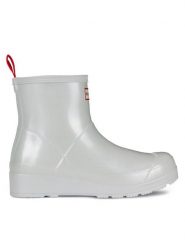 Hunter Kalosze WFS2020NEB Srebrny. Szare kalosze damskie Hunter, bez wzorów, z kauczuku, bez zapięcia. Za 399.99 zł.