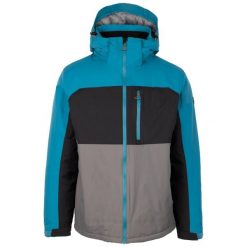 Trespass Dulverton - męska wyściełana kurtka Bondi Blue. Niebieskie kurtki sportowe męskie Trespass, na zimę, l, bez wzorów, narciarskie. Za 303.99 zł.