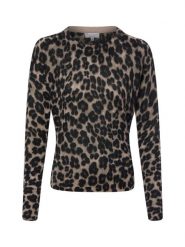 Marie Lund sweter z dzianiny z kaszmiru Kobiety Kaszmir (100%) brązowy, M. Brązowe swetry nierozpinane damskie Marie Lund, m, bez wzorów, z dzianiny, bez kołnierzyka, bez ramiączek. Za 699.95 zł.
