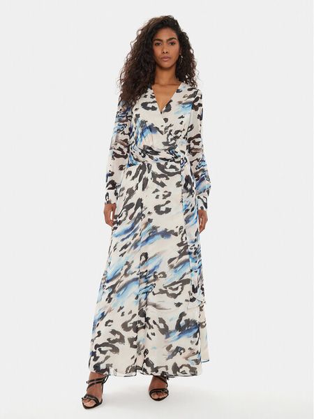 Guess Sukienka codzienna W4YK34 WDW82 Kolorowy Regular Fit. Sukienki damskie Guess, na co dzień, xs, z aplikacjami, z syntetyku, bez kołnierzyka, bez ramiączek, proste. Za 339.99 zł.