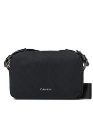Calvin Klein Saszetka Ck Must Camera Bag S Mono K50K512739 Czarny. Czarne saszetki i nerki męskie Calvin Klein, bez wzorów, ze skóry. Za 219.99 zł.