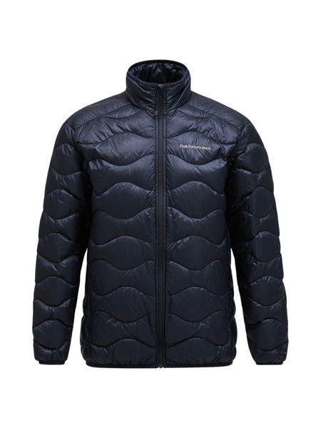 Kurtka Peak Performance męska Helium Down Jacket czarna 24/25. Czarne kurtki męskie Peak Performance, m, bez wzorów, z materiału, bez kaptura, narciarskie. Za 999.00 zł.