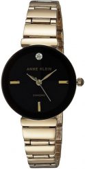 Zegarek damski Anne Klein AK-2434BKGB złoty. Żółte zegarki damskie Anne Klein, złote. Za 431.00 zł.