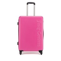 Walizka średnia Juicy Couture. Czerwone walizki damskie Juicy Couture, bez wzorów, średnie. Za 359.99 zł.