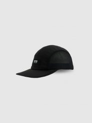 4F Czapka z daszkiem strapback uniseks - czarny XS/S (56cm). Czarne czapki damskie 4F, bez wzorów, klasyczne. Za 59.99 zł.