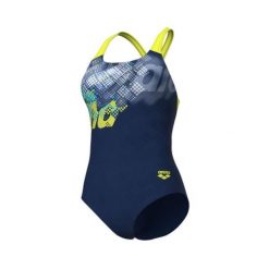 Strój kąpielowy damski jednoczęściowy treningowy na basen Arena Splash. Niebieskie stroje kąpielowe damskie ARENA, s, bez wzorów. Za 169.99 zł.