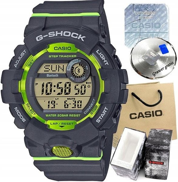 Zegarek męski Casio AMBER G-SHOCK + GRAWER. Żółte zegarki męskie Casio, bez wzorów. Za 550.00 zł.