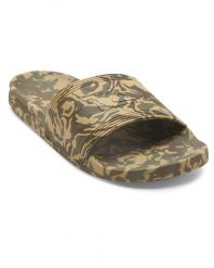 Sandały dla Mężczyzn DOCKYARD. Zielone sandały męskie Quiksilver, bez wzorów, z materiału, bez zapięcia. Za 149.99 zł.