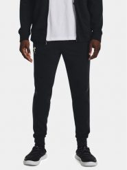 Under Armour Spodnie dresowe Ua Rival Terry Jogger 1380843-001 Czarny Fitted Fit. Czarne spodnie sportowe męskie Under Armour, m, bez wzorów, z bawełny, na fitness i siłownię. Za 199.99 zł.