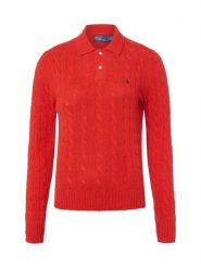 Polo Ralph Lauren sweter z dzianiny z zawartością kaszmiru Kobiety Wełna czerwony, XS. Czerwone swetry nierozpinane damskie Polo Ralph Lauren, xs, bez wzorów, z dzianiny, eleganckie, bez kołnierzyka, bez ramiączek. Za 1,199.95 zł.