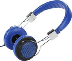 Vivanco headphones COL400, blue (34881). Niebieskie słuchawki nauszne VIVANCO. Za 95.53 zł.