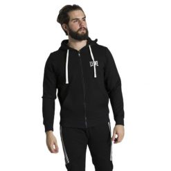 Męski dres Leone 1947 Apparel. Czarne komplety dresowe męskie LEONE 1947 APPAREL, l, bez wzorów, z dresówki. Za 412.58 zł.