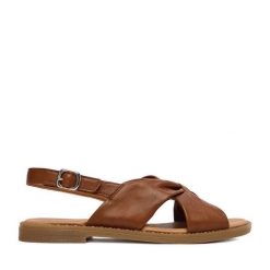 Sandały Remonte. Brązowe sandały damskie Remonte, bez wzorów, bez obcasa, na płaskiej podeszwie, bez zapięcia. Za 339.99 zł.