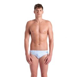 Kąpielówki Arena Fireflow Swim Briefs. Niebieskie kąpielówki męskie ARENA, m, bez wzorów. Za 144.99 zł.