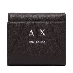 Portfel Armani Exchange. Brązowe portfele damskie Armani Exchange. Za 269.99 zł.