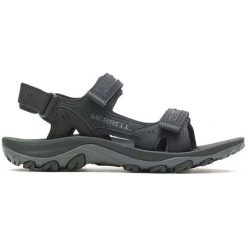 Sandały męskie Merrell Huntington Sport Convert. Czarne buty zimowe męskie Merrell, bez wzorów, z syntetyku, sportowe, bez zapięcia. Za 379.99 zł.
