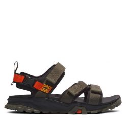 Sandały Timberland. Brązowe sandały męskie Timberland, bez wzorów, bez zapięcia. Za 309.99 zł.