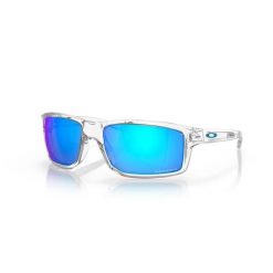 Okulary przeciwsłoneczne szklane Oakley Gibston Prizm. Niebieskie okulary przeciwsłoneczne damskie Oakley. Za 709.70 zł.