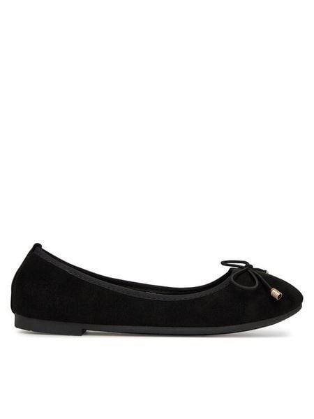 DeeZee Baleriny HF2018-715 Czarny. Czarne balerinki damskie DeeZee, bez wzorów, z materiału, bez obcasa, bez zapięcia. Za 59.99 zł.