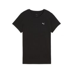 Damska koszulka ESS ELEVATED PUMA Black. Czarne bluzki damskie Puma, m, z aplikacjami, eleganckie, bez kołnierzyka, bez ramiączek. Za 80.99 zł.