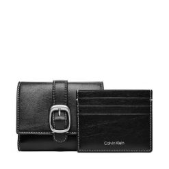 Portfel Calvin Klein. Czarne portfele damskie Calvin Klein. Za 369.99 zł.