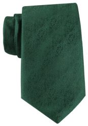 Jednokolorowy Krawat w Kolorze Ciemnej Zieleni - Alties. Zielone krawaty i muchy Alties, bez wzorów, z tkaniny, eleganckie. Za 55.00 zł.
