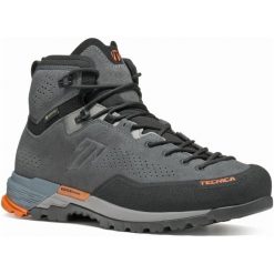 Buty trekkingowe męskie Tecnica Sulfur Mid Ms Gtx. Brązowe trekkingi męskie TECNICA, z materiału, za kostkę, bez zapięcia. Za 1,153.00 zł.