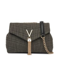 Torebka Valentino. Czarne torebki do ręki damskie Valentino, bez wzorów, bez dodatków. Za 419.99 zł.