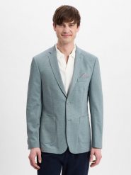 Finshley & Harding Kurtka Mężczyźni Modern Fit Sztuczne włókno zielony, 102. Zielone kurtki sportowe męskie Finshley & Harding, m, bez wzorów, z włókna, bez kaptura. Za 429.95 zł.