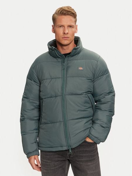 Dickies Kurtka przejściowa Waldenburg DK0A4XP20LN Zielony Regular Fit. Zielone kurtki męskie Dickies, m, bez wzorów, z syntetyku, bez kaptura. Za 449.99 zł.