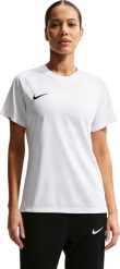 Nike Koszulka damska Nike Dri-Fit Park VIII biała HV8178 100 XL. Białe bluzki damskie Nike, xl, bez wzorów, bez kołnierzyka, bez ramiączek. Za 63.71 zł.
