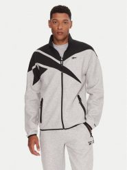 Reebok Bluza RK25142CCM Szary Regular Fit. Szare bluzy męskie Reebok, m, bez wzorów, z syntetyku, bez ramiączek, bez kaptura. Za 379.99 zł.