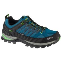 Buty CMP Rigel Low 3Q54457-15MR trekkingowe męskie niebieskie. Niebieskie trekkingi męskie z gumy, bez zapięcia. Za 579.48 zł.