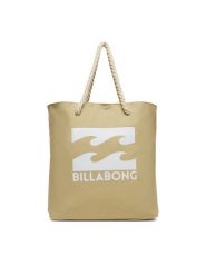 Billabong Torebka BLB-B-001-07 Beżowy. Brązowe shopperki damskie Billabong, bez wzorów, z materiału, bez dodatków. Za 99.99 zł.