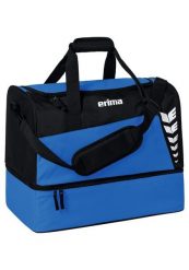 Torba sportowa z dolną przegrodą Erima Six Wings. Czarne torby na ramię męskie Erima, z poliesteru, na ramię. Za 138.50 zł.