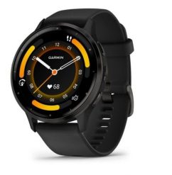 Zegarek Garmin Venu 3 45mm Czarny. Czarne, cyfrowe zegarki sportowe Garmin, bez wzorów, szklane, do biegania. Za 1,917.99 zł.