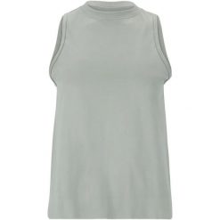 Damski oversize top Athlecia Laimeia. Szare topy damskie Athlecia, bez wzorów, bez kołnierzyka, bez ramiączek. Za 147.00 zł.