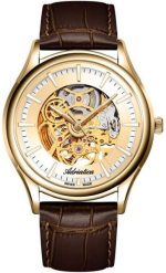 Zegarek męski Adriatica A2804.1B11AS brązowy. Brązowe zegarki męskie Adriatica, bez wzorów. Za 2,960.00 zł.