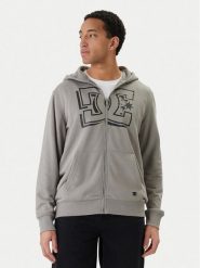 DC Shoes Bluza W126-DCMSS-1006-42X Szary Regular Fit. Szare bluzy męskie DC Shoes, l, bez wzorów, z syntetyku, bez ramiączek, bez kaptura. Za 199.99 zł.