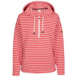 Damska Bluza Z Kapturem Softly. Niebieskie bluzy damskie Trespass, l, bez wzorów, sportowe, bez ramiączek, z kapturem. Za 210.99 zł.