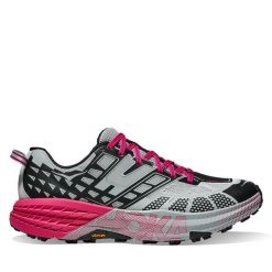 Buty do biegania Hoka. Niebieskie obuwie sportowe damskie HOKA, bez wzorów, bez zapięcia, do biegania. Za 719.99 zł.