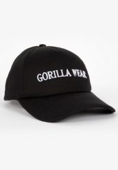 Czapka z daszkiem Gorilla Wear Sharon Ponytail. Czarne czapki damskie GORILLA WEAR, bez wzorów, z bawełny. Za 124.85 zł.