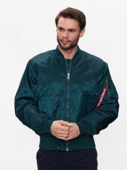 Alpha Industries Kurtka bomber MA-1 100101 Granatowy Oversize. Niebieskie kurtki męskie Alpha Industries, m, bez wzorów, z syntetyku, bez kaptura. Za 619.00 zł.