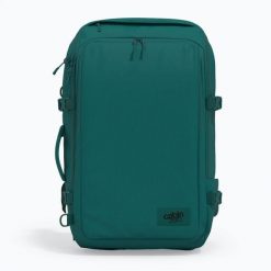 Plecak podróżny CabinZero Adventure Pro 42. Zielone plecaki męskie CABINZERO, bez wzorów, z materiału. Za 549.99 zł.